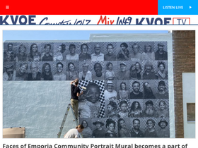 'kvoe.com' screenshot