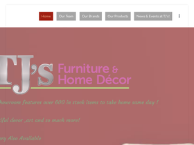 tjfurniture.ca homepage screenshot