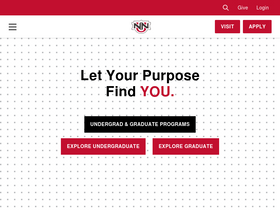 'nnu.edu' screenshot