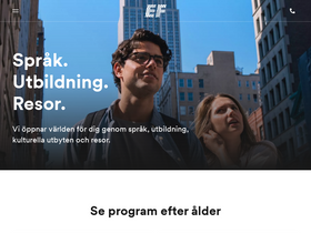 'ef.se' screenshot