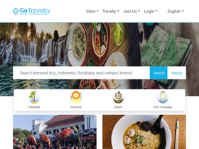 'gotravelly.com' screenshot