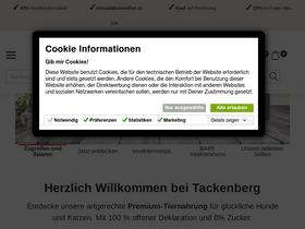 'tackenberg.de' screenshot