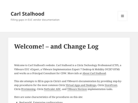 'carlstalhood.com' screenshot