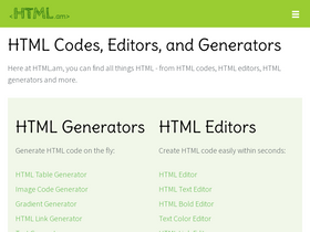 'html.am' screenshot