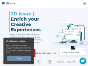 '3dissue.com' screenshot