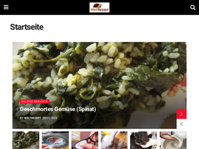 'weltrezept.com' screenshot