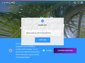 'curacao.com' screenshot
