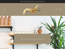 Shee's Au Naturelle website screenshot