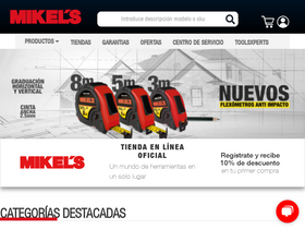 'mikels.com.mx' screenshot