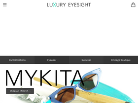 'luxuryeyesite.com' screenshot