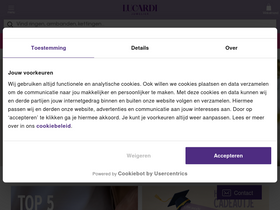 'lucardi.nl' screenshot