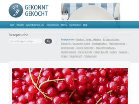 'gekonntgekocht.de' screenshot