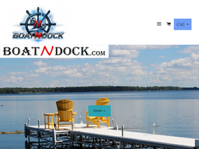boatndock.com homepage screenshot