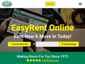 'metrostorage.com' screenshot