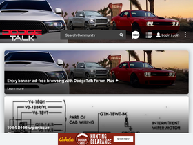 'dodgetalk.com' screenshot