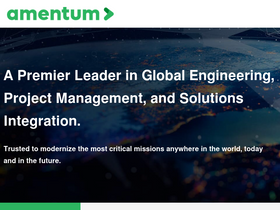 'amentum.com' screenshot