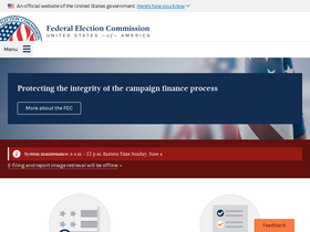 'fec.gov' screenshot