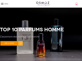 'osmoz.fr' screenshot