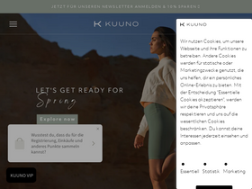 kuuno.com homepage screenshot