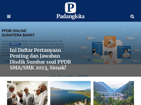 'padangkita.com' screenshot