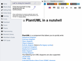 'plantuml.com' screenshot