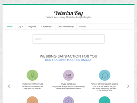 'veteriankey.com' screenshot