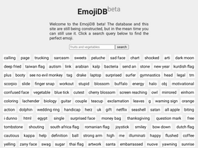 'emojidb.org' screenshot