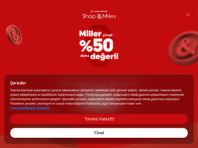 'shopandmiles.com' screenshot