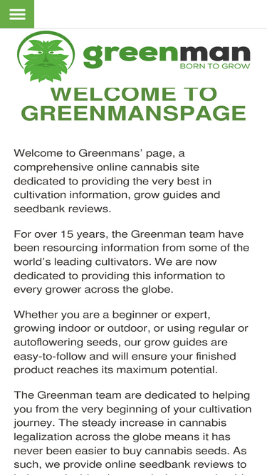 greenmanspage.com