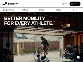'pliability.com' screenshot