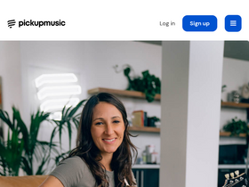 'pickupmusic.com' screenshot