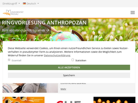 'uni-passau.de' screenshot