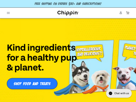 chippinpet.com homepage screenshot