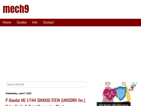 'mech9.com' screenshot