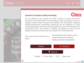 'qiez.de' screenshot