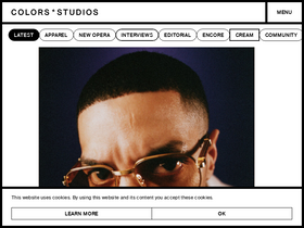 'colorsxstudios.com' screenshot