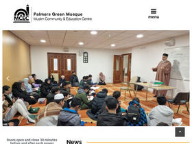 'mcec.org.uk' screenshot