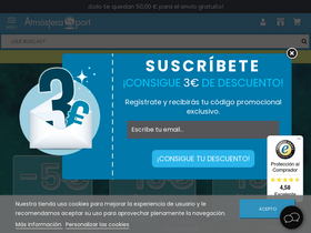 'atmosferasport.es' screenshot