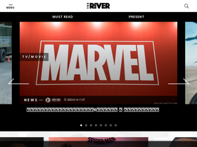 'theriver.jp' screenshot