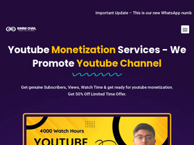 'smmowl.com' screenshot