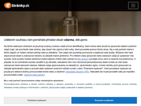 'estranky.sk' screenshot