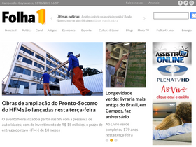 'folha1.com.br' screenshot