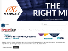 'furnituretoday.com' screenshot