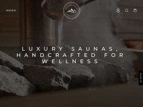 prestigesaunas.ca homepage screenshot