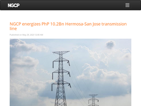 'ngcp.ph' screenshot