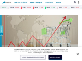 'nasdaqomx.com' screenshot