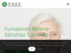 'fundacionfass.org' screenshot