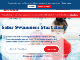 'britishswimschool.com' screenshot