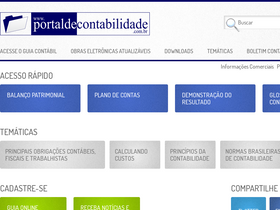'portaldecontabilidade.com.br' screenshot