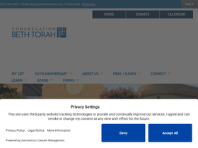 congregationbethtorah.org
